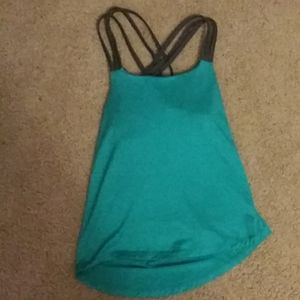 Prana size small tank top blue